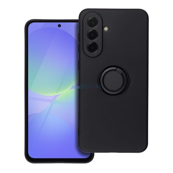 SILICONE RING tok Samsung Galaxy A36 - fekete