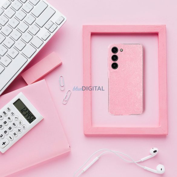 CLEAR CASE 2mm tok Samsung Galaxy A36 - rózsaszín