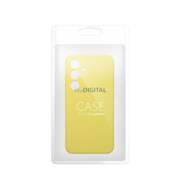 SILICONE 2mm tok Samsung Galaxy A36 - citromsárga