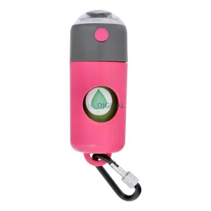 Dog excrement bag dispenser és carabiner és flashlight LLFG24033 kék