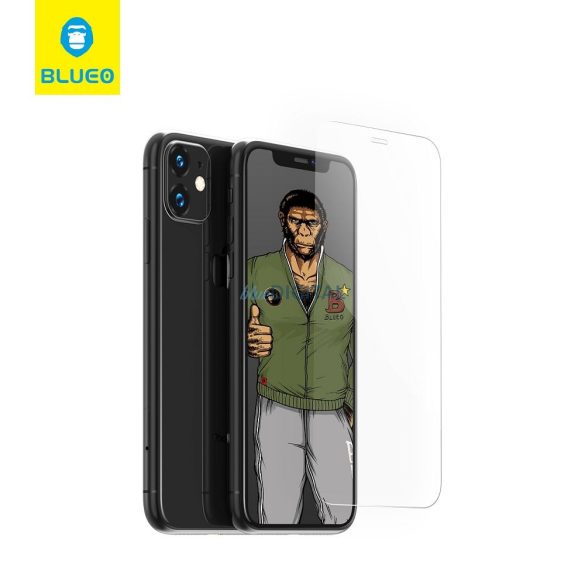 BlueO Mr. Monkey Strong Lite 5D edzett üveg Samsung Galaxy A56