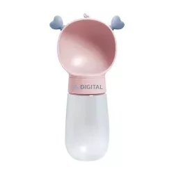 Dog outdoor drinking cup rózsaszín