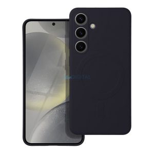 SILICONE MAG COVER MagSafe-kompatibilis tok Samsung Galaxy A36 - fekete