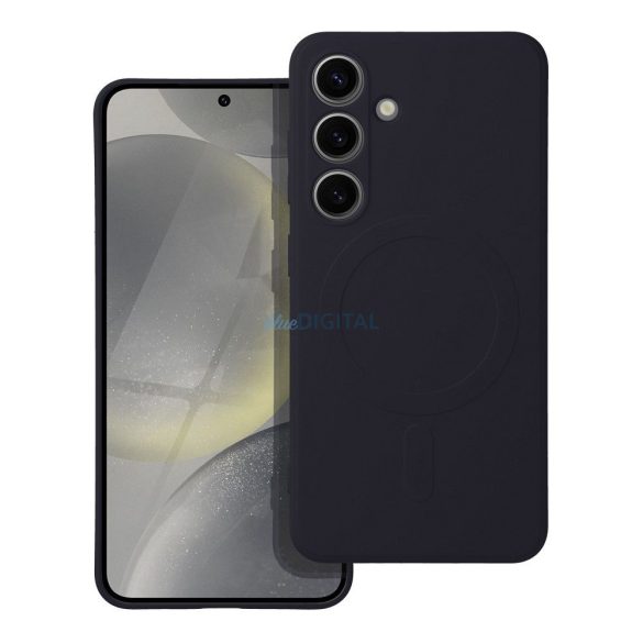 SILICONE MAG COVER MagSafe-kompatibilis tok Samsung Galaxy A36 - fekete