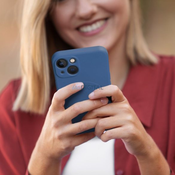 SILICONE MAG COVER MagSafe-kompatibilis tok Samsung Galaxy A36 - kék
