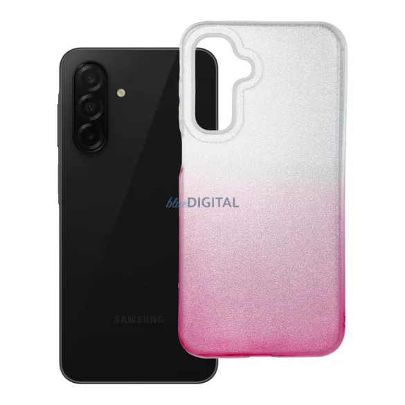 SHINING tok Samsung Galaxy A26 - rózsaszín-ezüst színű