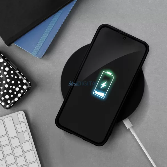 SILICONE tok Samsung Galaxy A56 - fekete