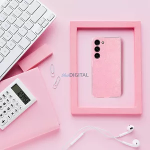 CLEAR CASE 2mm tok Samsung Galaxy A56 - rózsaszín
