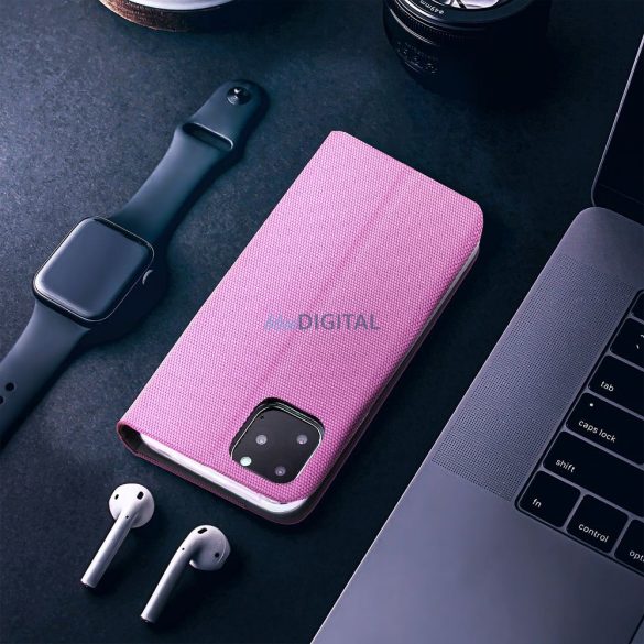SENSITIVE könyvtok Samsung Galaxy A26 - világos rózsaszín