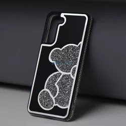 TEDDY BEAR tok Samsung Galaxy A56 - ezüst színű