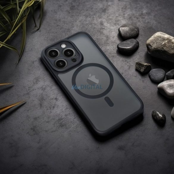 FULL MATTE MAG COVER MagSafe-kompatibilis tok Samsung Galaxy A56 - fekete