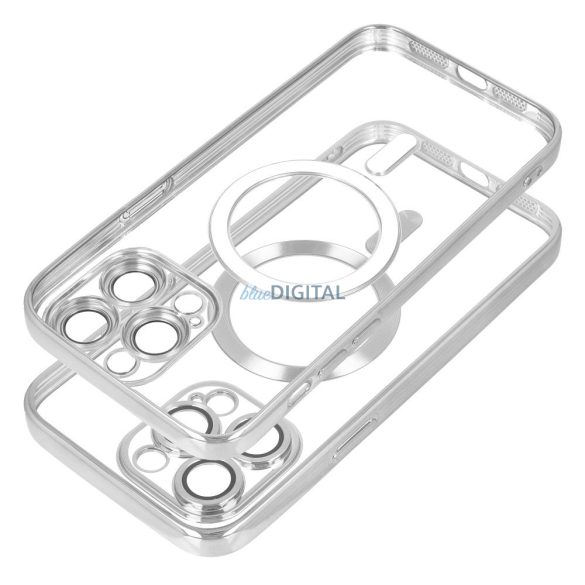 ELECTRO MAG COVER MagSafe-kompatibilis tok Samsung Galaxy A26 - ezüst színű