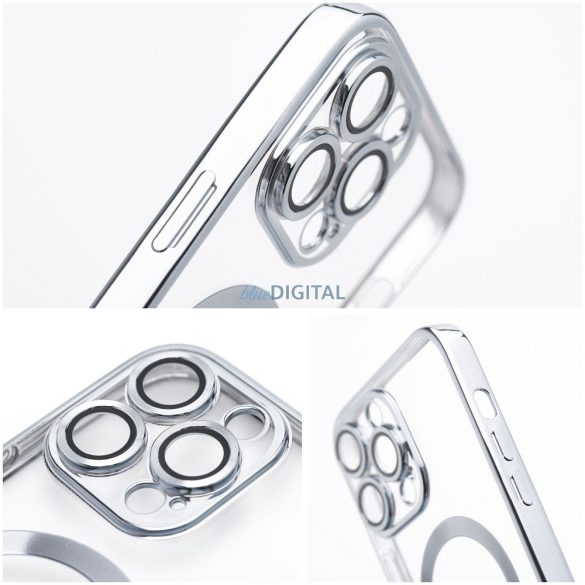 ELECTRO MAG COVER MagSafe-kompatibilis tok Samsung Galaxy A26 - ezüst színű