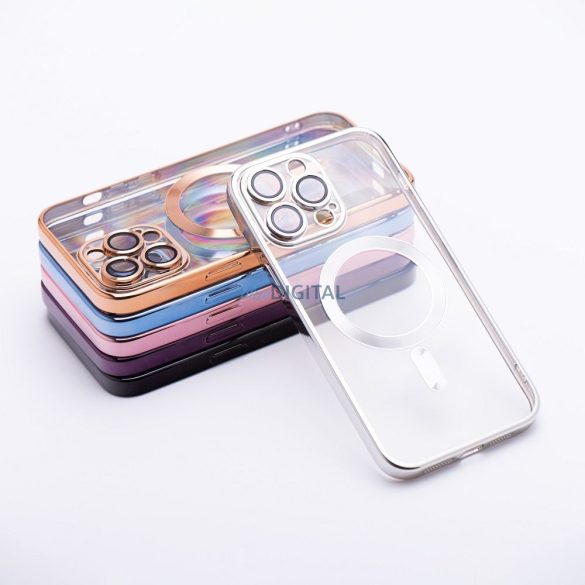 ELECTRO MAG COVER MagSafe-kompatibilis tok Samsung Galaxy A26 - ezüst színű