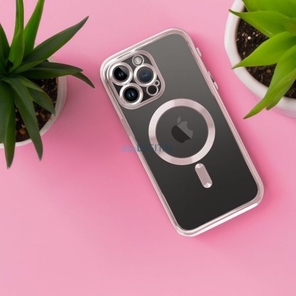 ELECTRO MAG COVER MagSafe-kompatibilis tok Samsung Galaxy A26 - ezüst színű