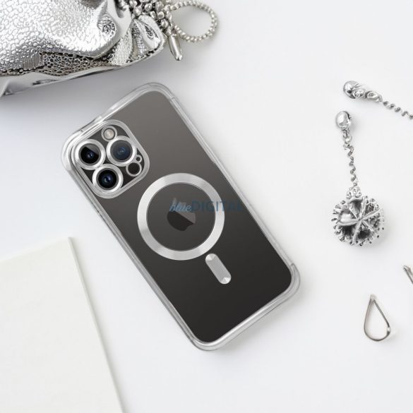 ELECTRO MAG COVER MagSafe-kompatibilis tok Samsung Galaxy A26 - ezüst színű