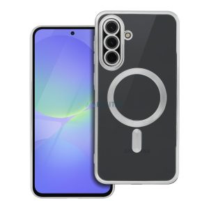 ELECTRO MAG COVER MagSafe-kompatibilis tok Samsung Galaxy A36 - ezüst színű