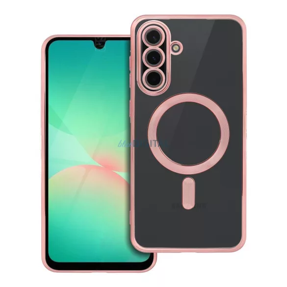 ELECTRO MAG COVER MagSafe-kompatibilis tok Samsung Galaxy A56 - rózsaarany színű