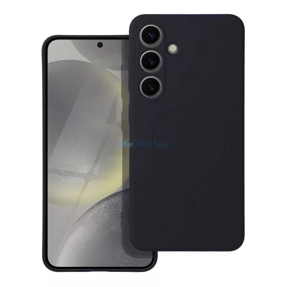 SILICONE MAG COVER MagSafe-kompatibilis tok Samsung Galaxy A56 - fekete