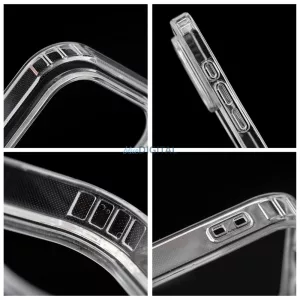 Drop Glue Colorful Ring MagSafe-kompatibilis tok iPhone 13 mini - fekete-átlátszó
