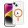 Drop Glue Colorful Ring MagSafe-kompatibilis tok iPhone 14 - narancssárga