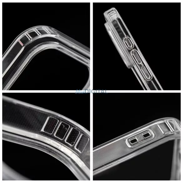 Drop Glue Colorful Ring MagSafe-kompatibilis tok iPhone 12 Pro Max - narancssárga