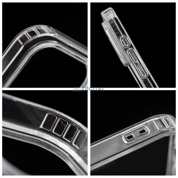 Drop Glue Colorful Ring MagSafe-kompatibilis tok Samsung Galaxy S25 Ultra - világoskék