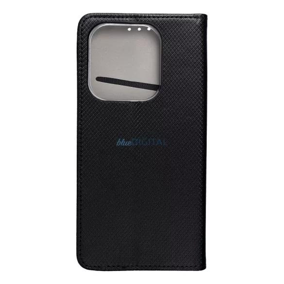 SMART CASE könyvtok Xiaomi Redmi Note 14 4G - fekete