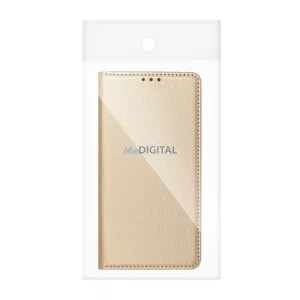 SMART CASE könyvtok Xiaomi Redmi Note 14 5G - arany színű