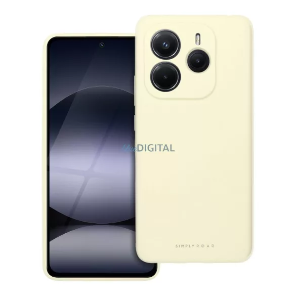 Roar Cloud Skin tok Xiaomi Redmi Note 14 5G - világossárga