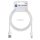 Blue Star PJ68 Eco USB-A - Lightning kábel 2.4A 1m - fehér Blue Star PJ68 Eco USB-A - Lightning kábel 2.4A 1m - fehér