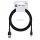 Blue Star PJ68 Eco USB-A - Type-C kábel 3A 1m - fekete