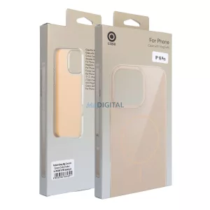 Premium Glossy MagSafe-kompatibilis tok iPhone 16 Plus - arany színű