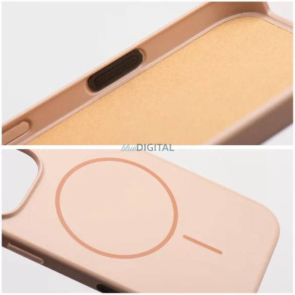 Premium Glossy MagSafe-kompatibilis tok iPhone 16 Plus - arany színű