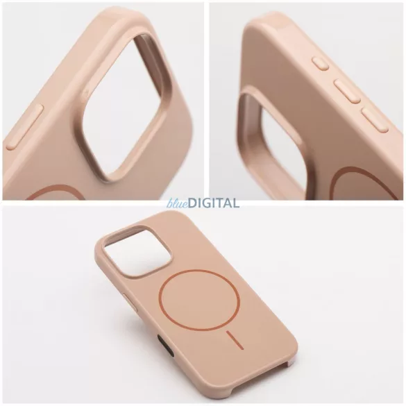 Premium Glossy MagSafe-kompatibilis tok iPhone 16 Plus - arany színű