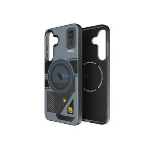 Forcell F-Protect MagSafe-kompatibilis tok Samsung Galaxy S25 Plus - szürke mintás