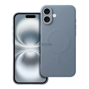 SILICONE MAG COVER MagSafe-kompatibilis tok iPhone 16e - világoskék