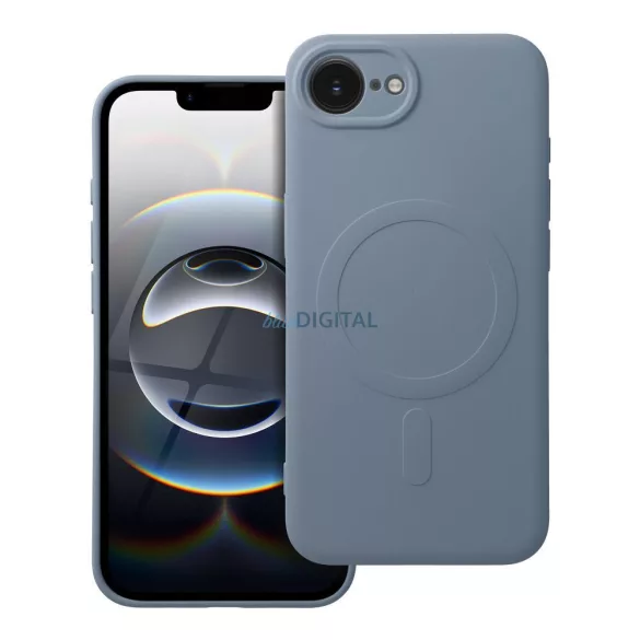 SILICONE MAG COVER MagSafe-kompatibilis tok iPhone 16e - világoskék