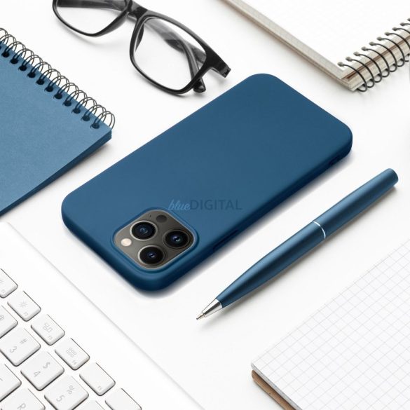 SILICONE tok Xiaomi Redmi Note 14 5G - kék
