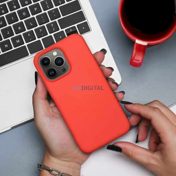SILICONE tok Xiaomi Redmi Note 14 Pro 5G - narancssárga