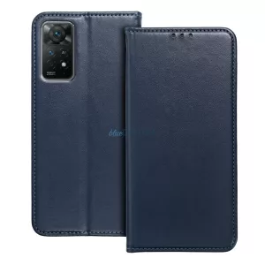 SMART MAGNETO kinyitható tok Xiaomi Redmi Note 14 5G - tengerészkék