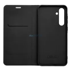   LUNA Book Carbon flip tok Xiaomi Redmi Note 14 Pro 5G / 14 Pro Plus 5G - fekete