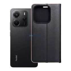 LUNA kinyitható tok Xiaomi Redmi Note 14 5G - fekete