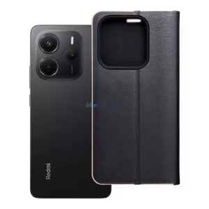 LUNA kinyitható tok Xiaomi Redmi Note 14 5G - fekete
