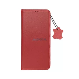 LEATHER CASE SMART PRO tok iPhone 16e - piros