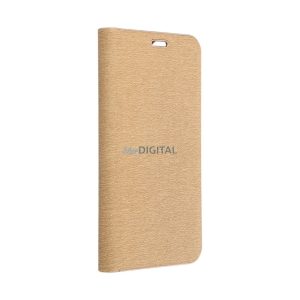 LUNA kinyitható tok Xiaomi Redmi Note 14 5G - arany színű