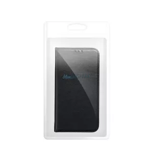 SMART MAGNETO kinyitható tok Motorola Moto G15 - fekete