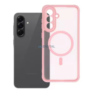 FULL MATTE MAG COVER MagSafe-kompatibilis tok Samsung Galaxy A56 - világos rózsaszín