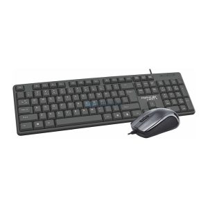 Drótkészlet USB A billentyűzet QWERTY + egér K3186 U+U