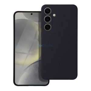 SILICONE MAG COVER MagSafe-kompatibilis tok Samsung Galaxy A55 5G - fekete